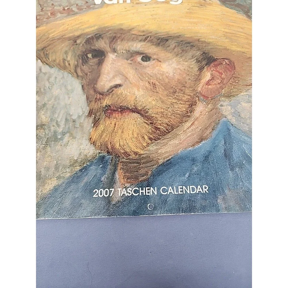 Taschen Calendar 2007 Van Gogh Made In Germany EUC From Amsterdam